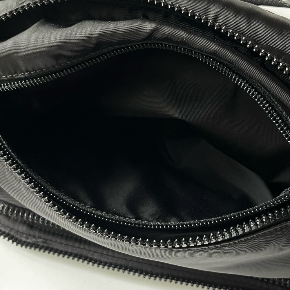 Prada Authentic Logo Stripe Messenger Bag Tessuto - Picture 16 of 16